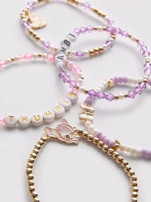 4pk disney's bambi bracelets