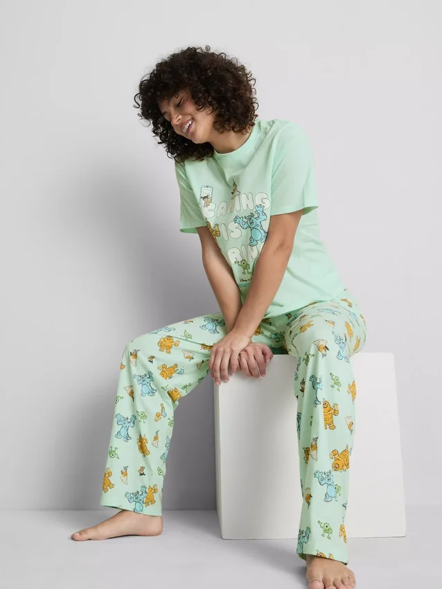Disney pixar's monsters inc. graphic pajamas