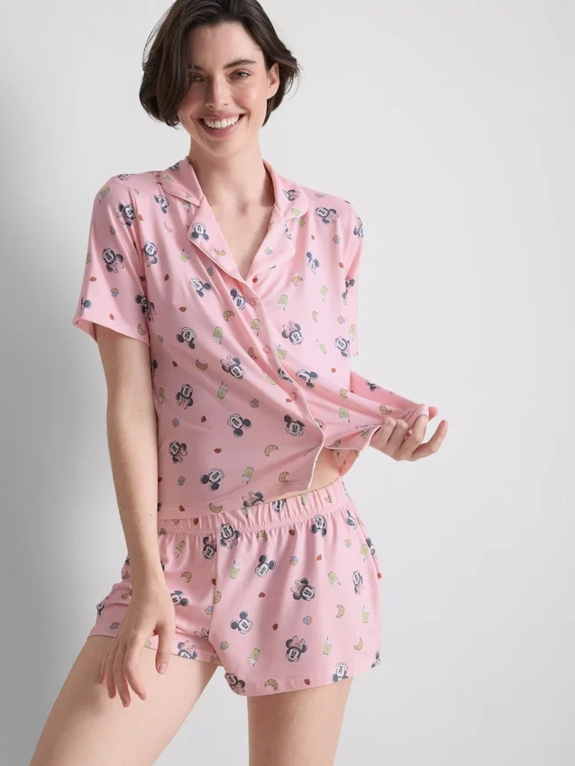 Disney's mickey mouse boyfriend shorty pajamas