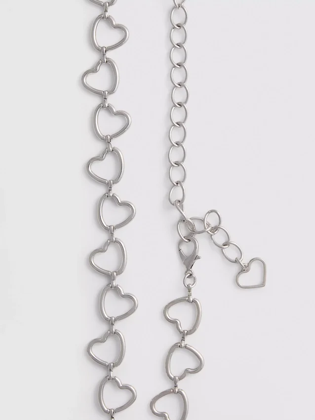 Heart chain belt