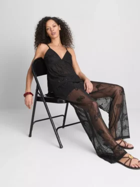Paula echevarrÃa beaded babydoll top