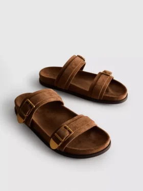 Paula echevarrÃa double-strap buckle sandals
