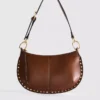 Paula echevarrÃa faux leather studded shoulder bag