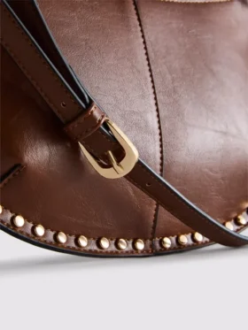 Paula echevarrÃa faux leather studded shoulder bag
