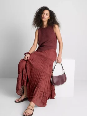 Paula echevarrÃa knitted asymmetrical top