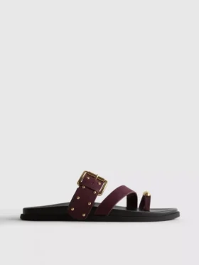 Paula echevarrÃa studded footbed sandals